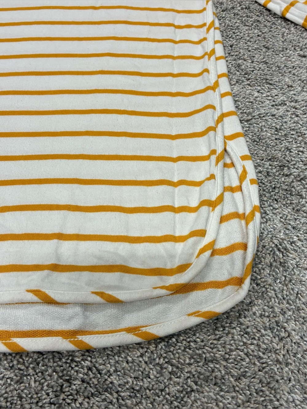 Market & Spruce Zansia Top Women’s XS Mustard Striped Long Sleeve Knit Yellow - Picture 4 of 10